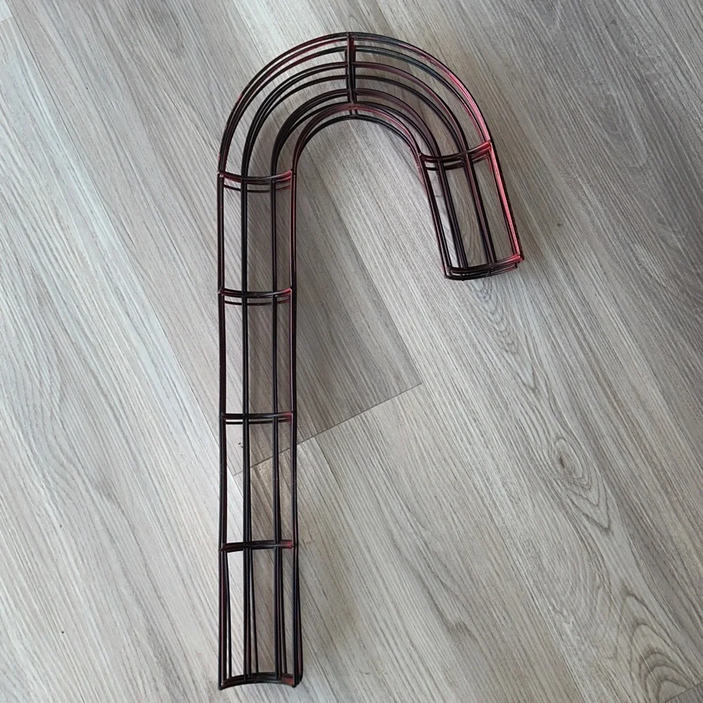 Candy Cane Decoration/Wreaths Wire Red indoor/Outdoor Create Creative DIY